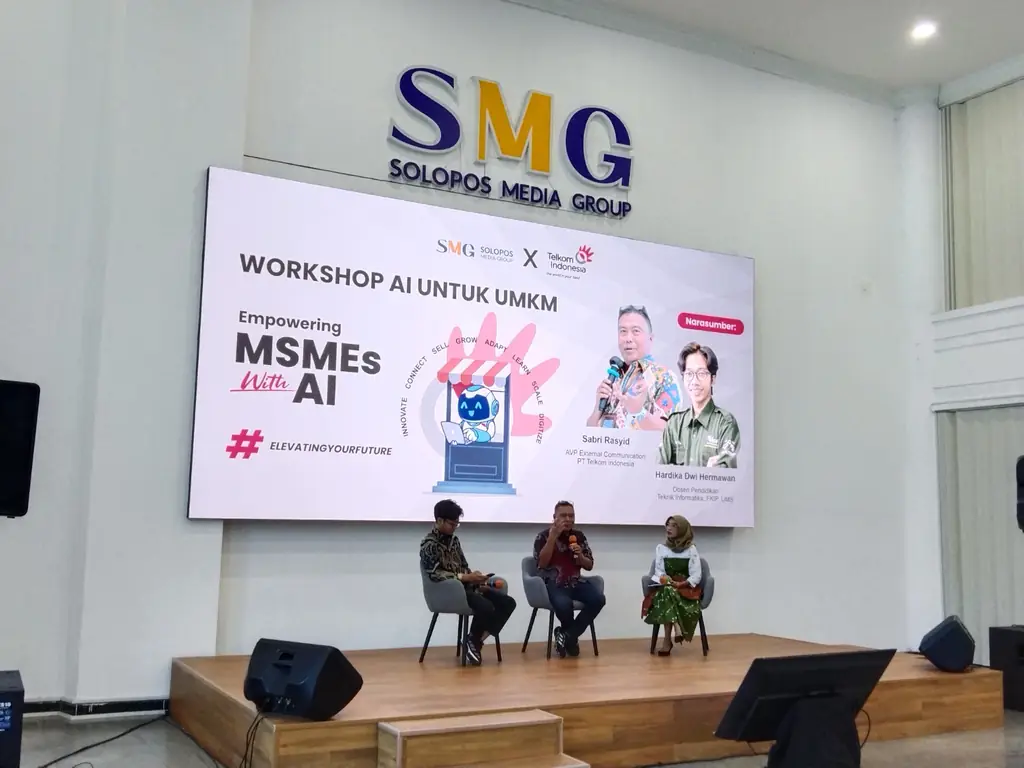 Telkom Ajak Pelaku UMKM Solo Cerdas Manfaatkan AI